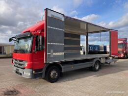 MERCEDES-BENZ - Atego 1224+OPEN SIDE+BOX HEATING (2012)